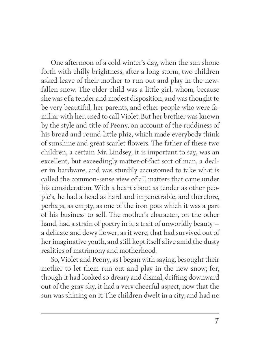 The Snow-Image and Other Tales = Снежный образ и другие рассказы: на англ.яз