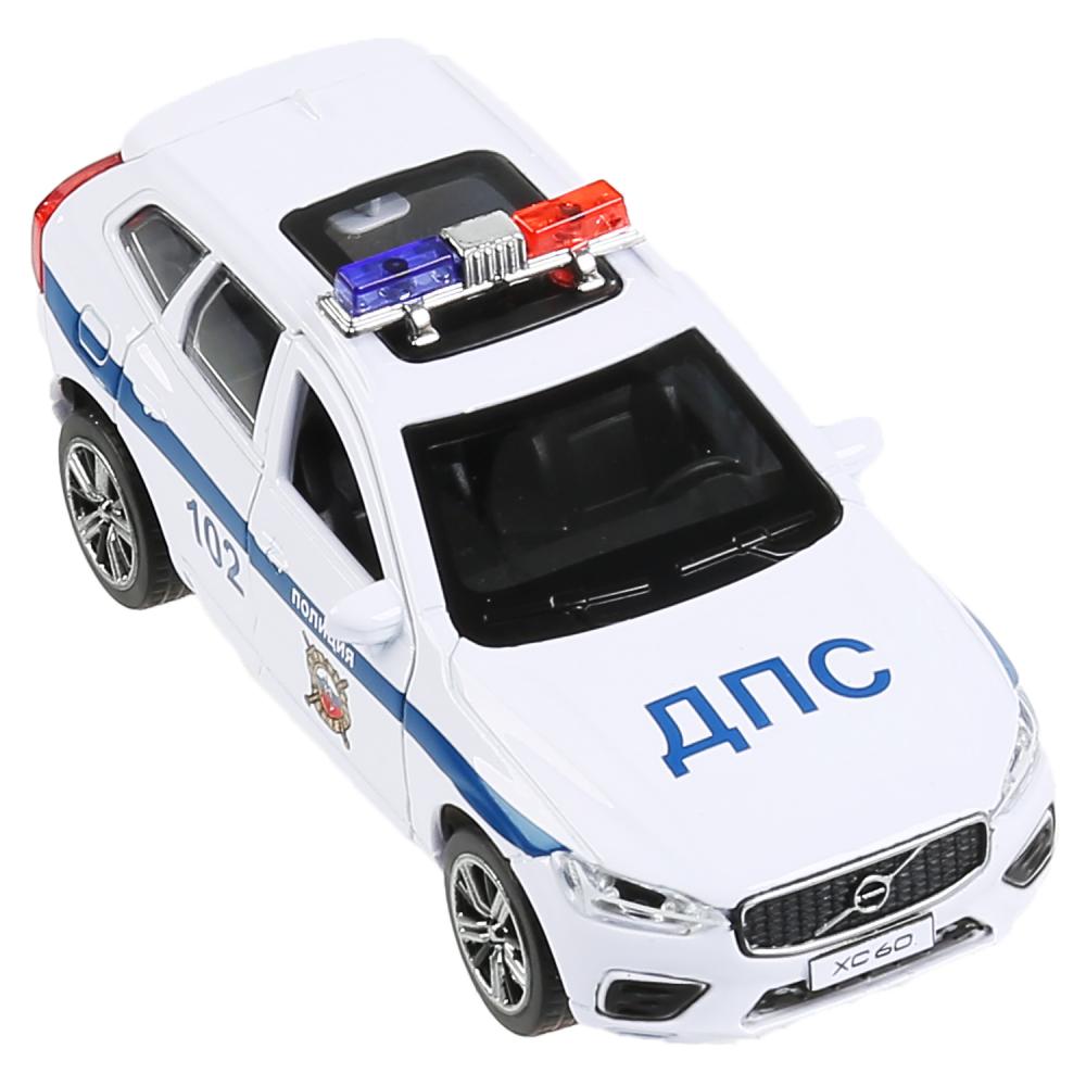 Machine en métal "volvo xc60 r-desing police" 12 cm, environ 2 x 36 pouces