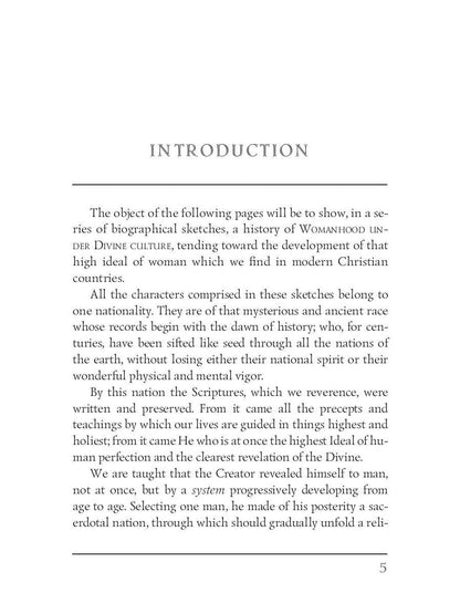Woman in Sacred History = Женщины в священной истории
