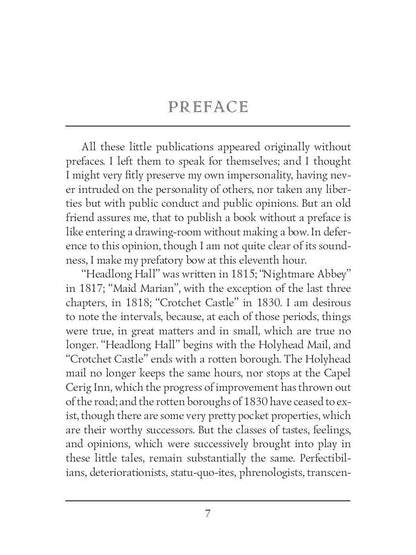 Headlong Hall = Безумный Дом: на англ.яз