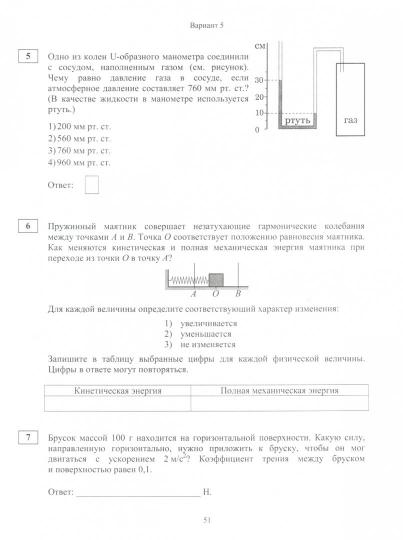 Подготовка к ОГЭ 2021. Диагностические работы. Физики. (ФГОС). / Якута.