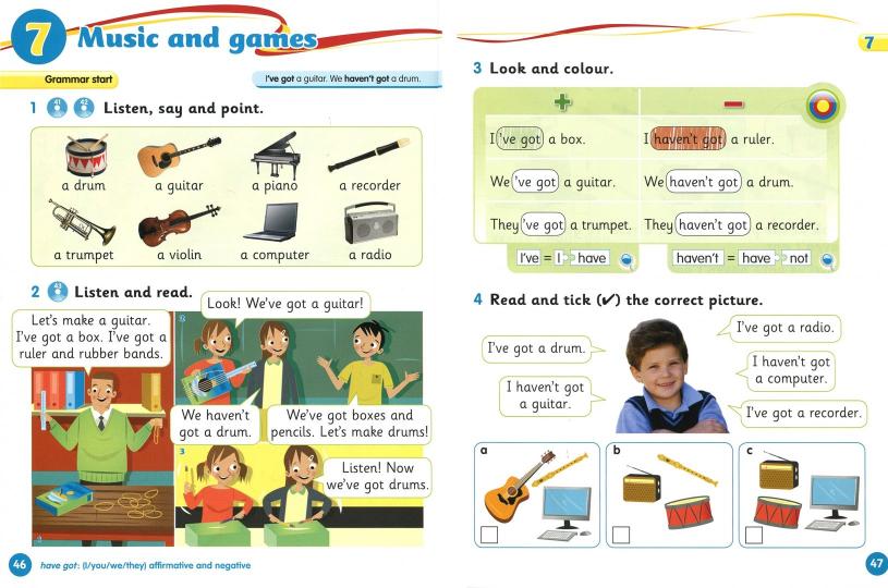 Objectifs de grammaire - Pack de livres pour élèves de niveau 1