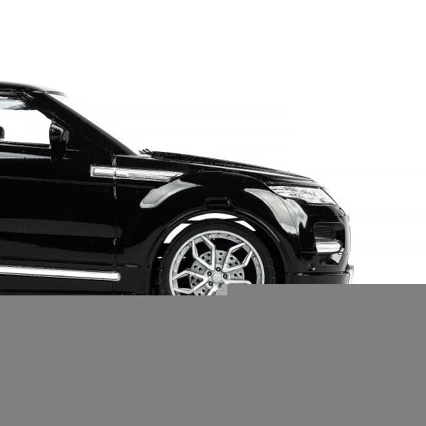 Машина р/у LAND ROVER range rover 24 см, черный, кор Технопарк в кор.2*12шт