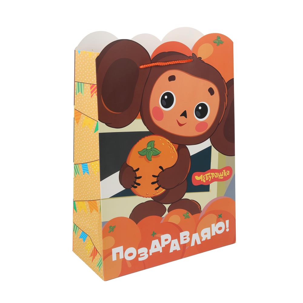 Пакет подарочный креативный СОЮЗМУЛЬТФИЛЬМ xl,190 гр/м2 ЧУДО ПРАЗДНИК в кор.5*12шт