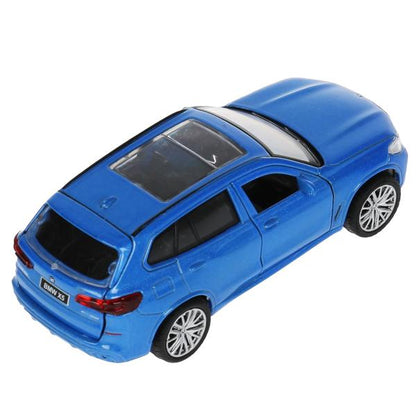 Machine en métal BMW X5 M-SPORT 12 cm, double, bagage, inerce, sin, cor. Parc technologique dans le cor.2*36шт