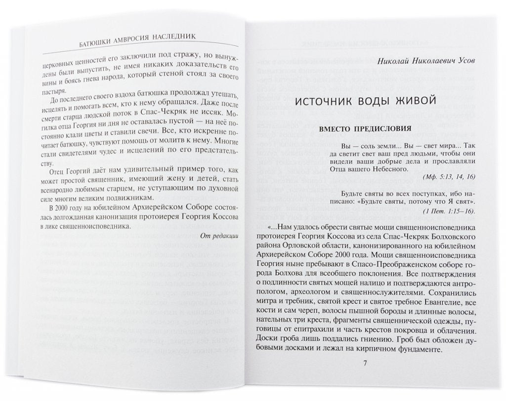 Батюшки Амвросия наследник. Священноисповедник Георгий Коссов