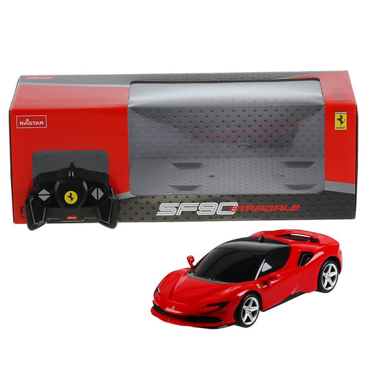 Machine pour Ferrari SF90 Stradale 1:24 en couleur. Rastar dans le cor.18шт