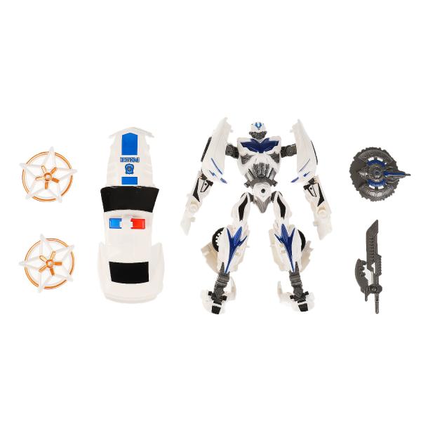 Robot superbot, transformateur de lumière blanche, emballage 21*27*4,5 cm, ТЕХНОДРАЙВ в кор.2*30шт