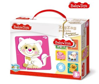 Maxi paquet. Jouets pour bébé. ЗИГЗАГ 18 éléments. Maison de famille