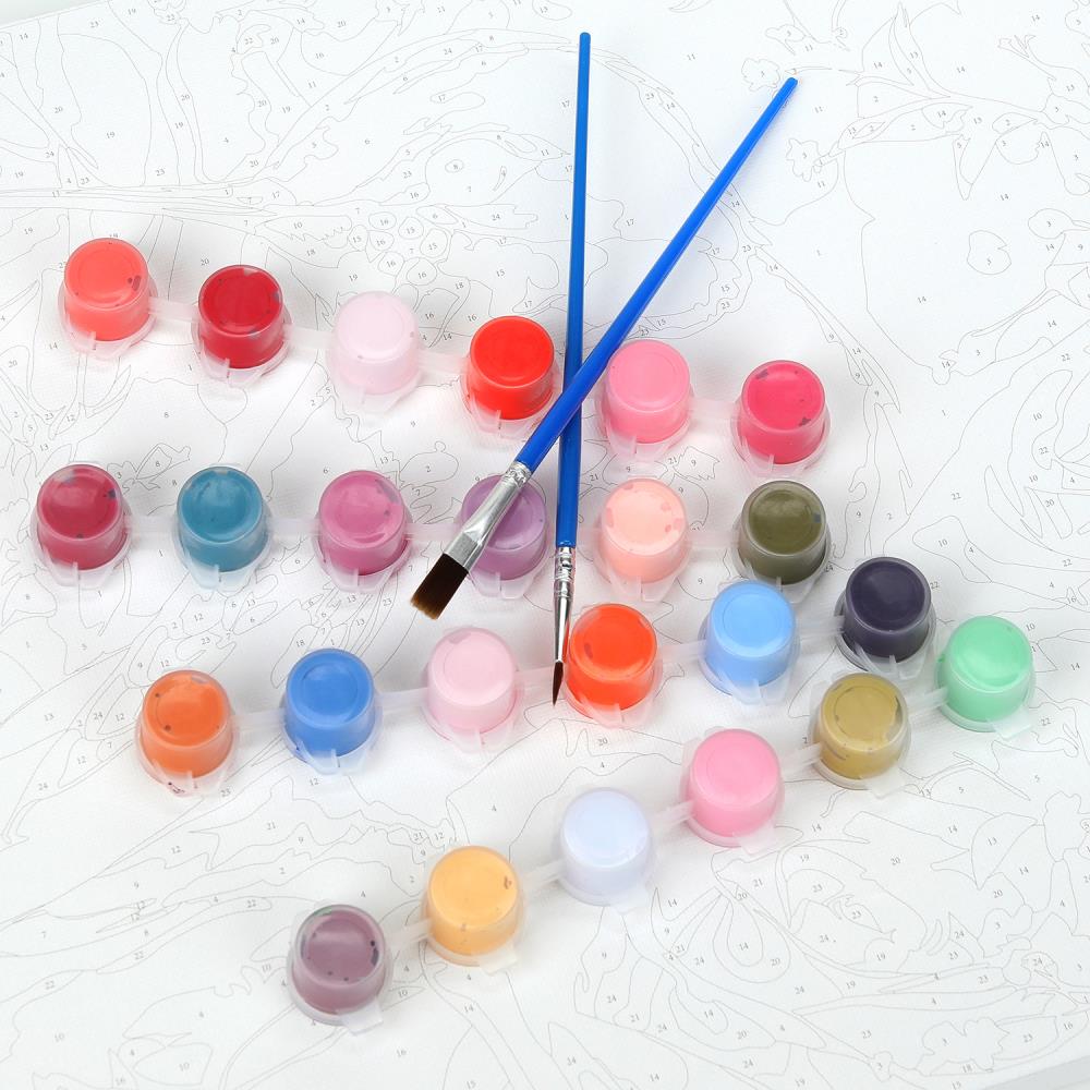 Étui avec numéro pour appareil photo 30*40 cm, couleur UMTS, АРТ, couleur 24 pouces