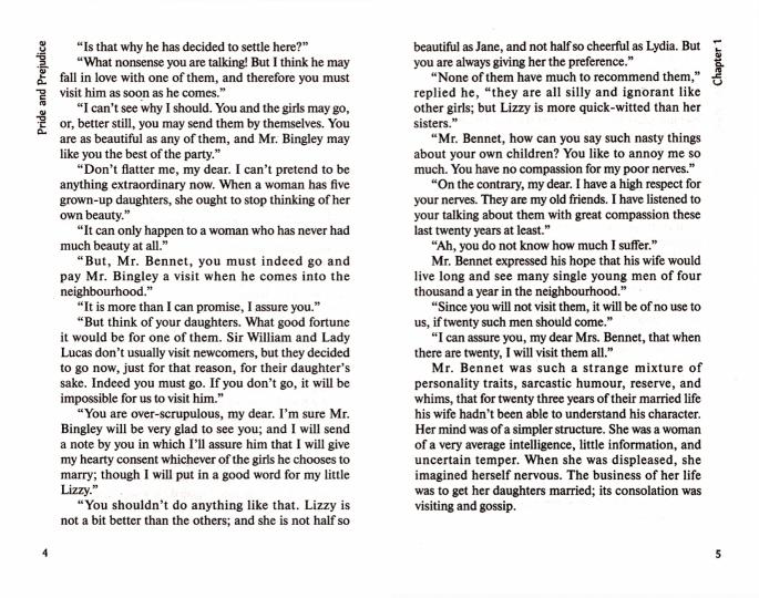 Остин Дж. (Jane Austen). Гордость и предубеждение (Orgueil et préjugés). Livre pour les jeunes en anglais. Уровень В1. Série "MovieBook"