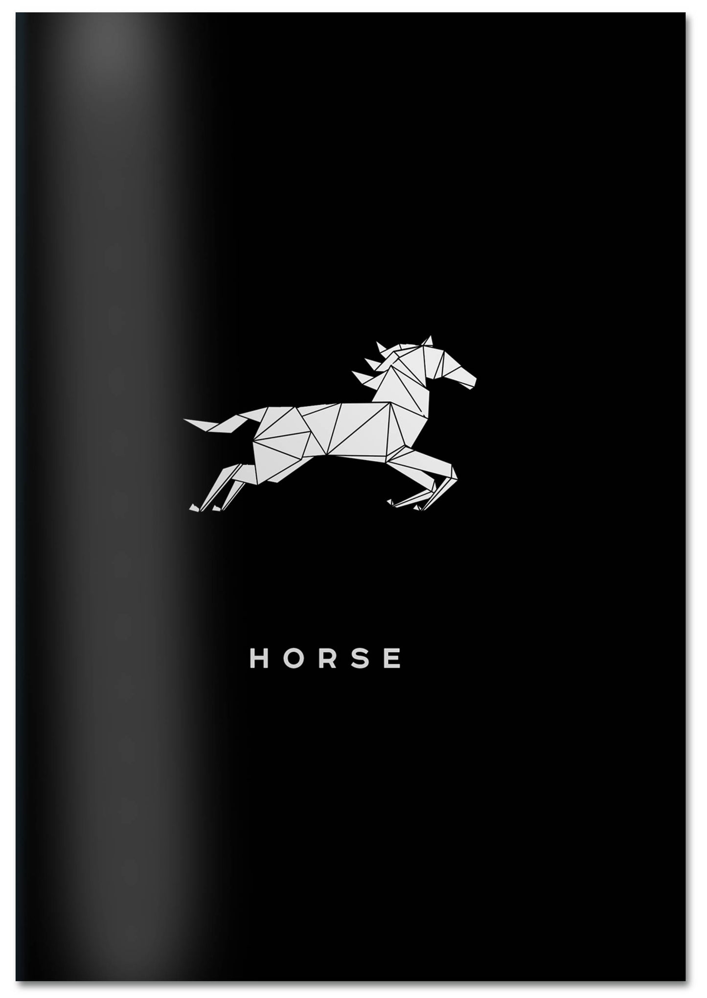 Horse. Тетрадь общая (А5, 48 л., сер. фольга, накидка 4 п. полноцвет)