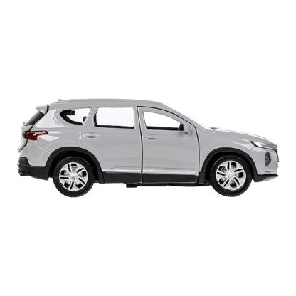 Machine en métal HYUNDAI SANTAFE 12 cm, double, bagage, inerte, temps série, cor. Parc technologique dans le cor.2*36шт