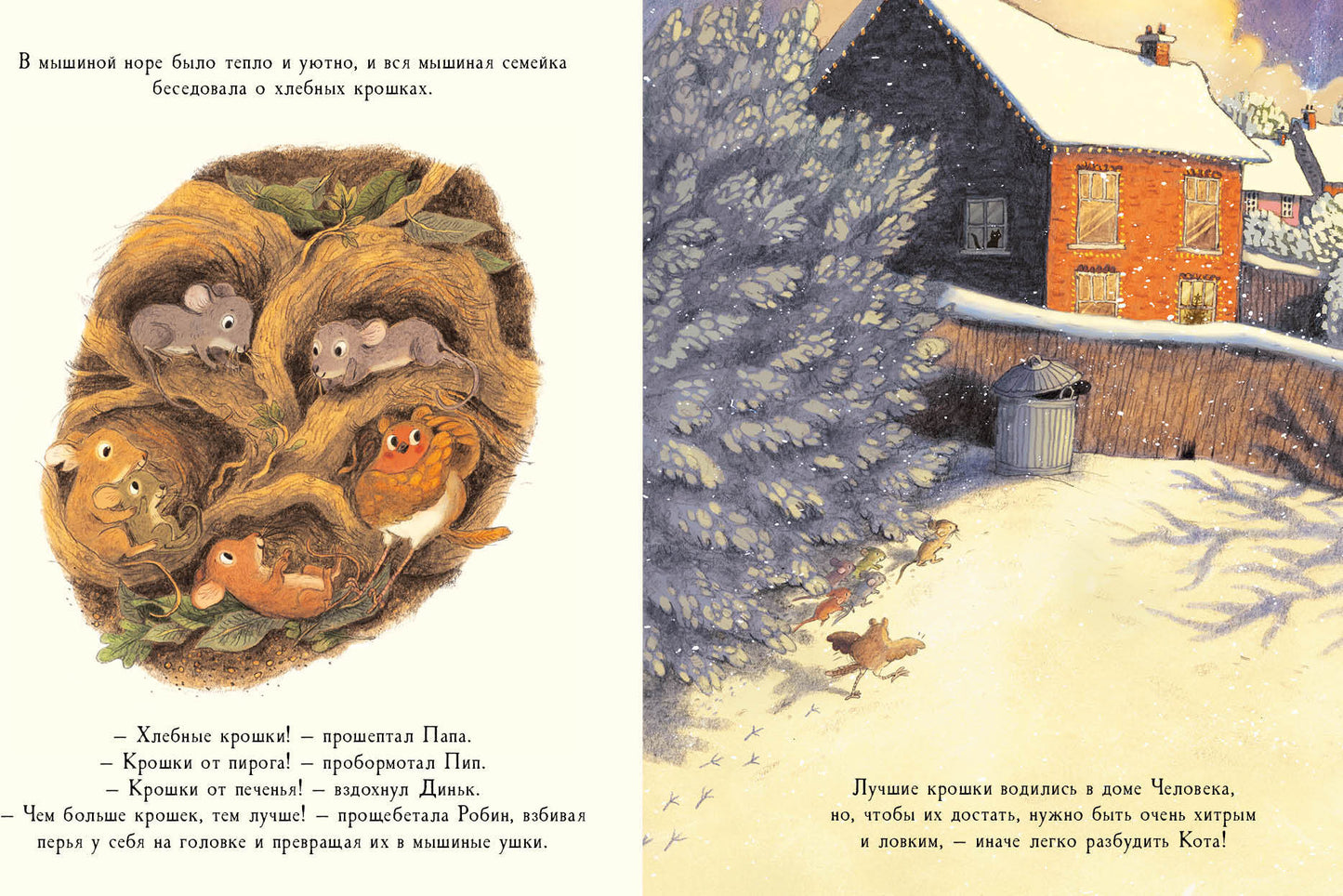 Робин : [сказка] / Д. Оджари и М. Plis ; par. с англ. ; IL. Б. M. Merci. —M. : Нигма, 2021. — 28 с. : IL.