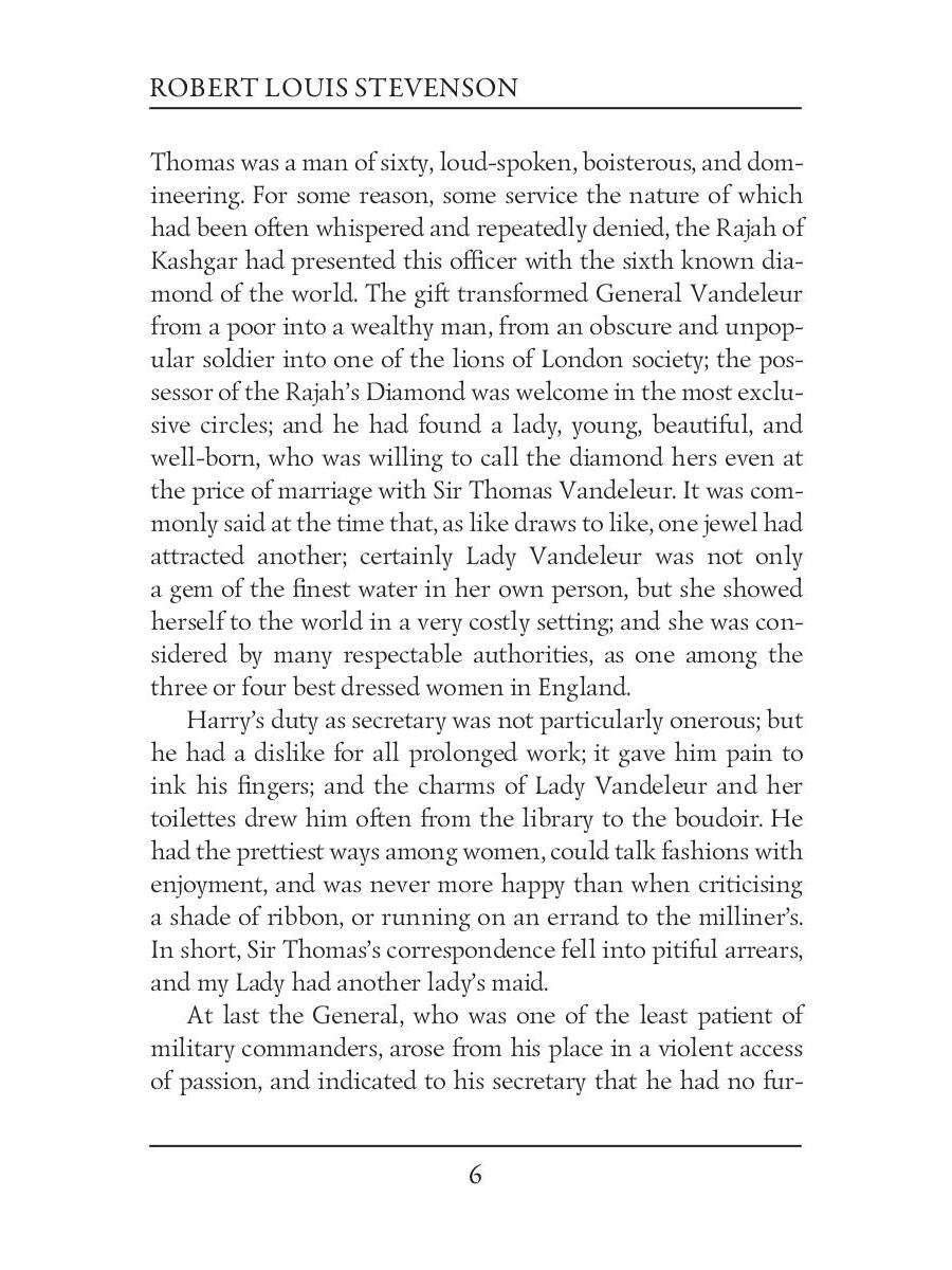 The Rajah’s Diamond = Алмаз Раджи. Stevenson R.L.