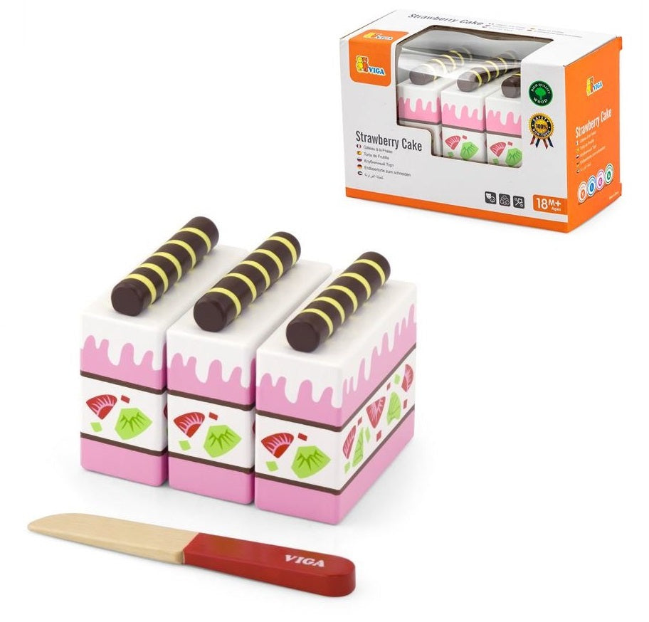 51324 Набор Режем Торт в коробке торт из 3-х частей,нож