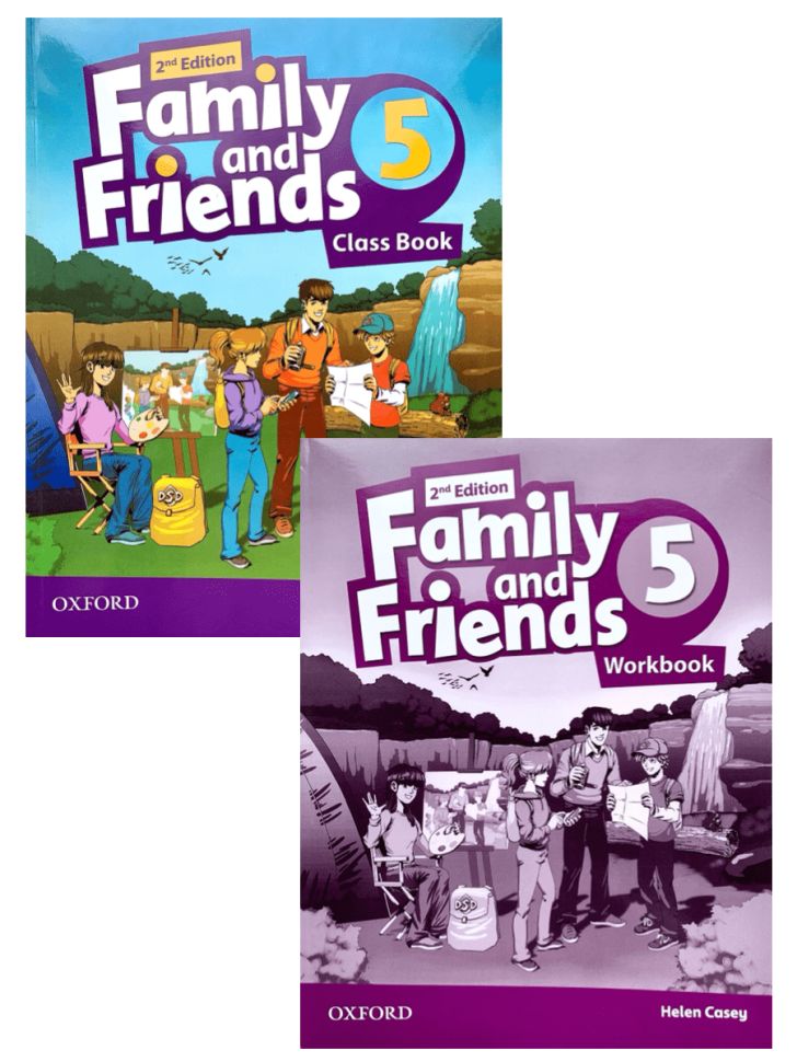 Famille et amis 5 (cahier de classe + cahier d'exercices) + 2 CD (2e)
