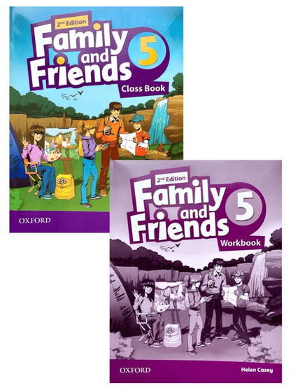 Famille et amis 5 (cahier de classe + cahier d'exercices) + 2 CD (2e)