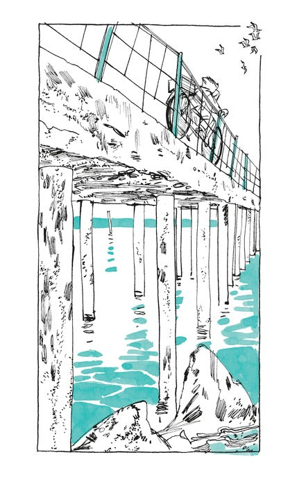 ЛМК Мамич. Рельсы под водой