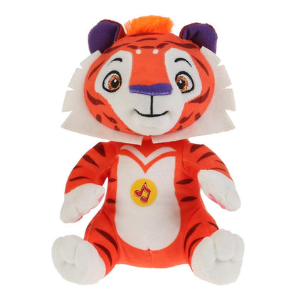 МЯГКАЯ ИГРУШКА "МУЛЬТИ-ПУЛЬТИ" ТИГ 25СМ "ЛЕО И ТИГ" МУЗ. ЧИП В КОР. в кор.12шт