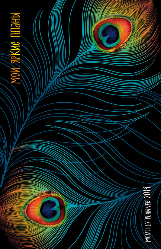 Мои яркие планы. Monthly Planner 2019