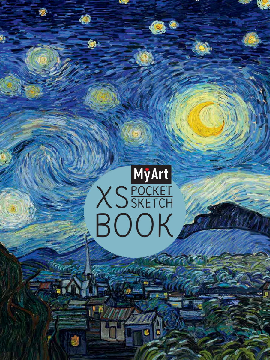 MyArt. XS Pocket СКЕТЧБУК. Ван Гог. Звёздная ночь