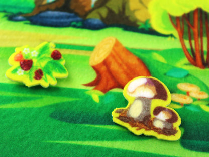 Набор из фетра на липучках "Лес" (европодвес)