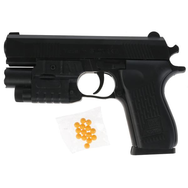 Пистолет (п) с лазер. прицелом, с пульками SP1-E в кор. в кор.120шт