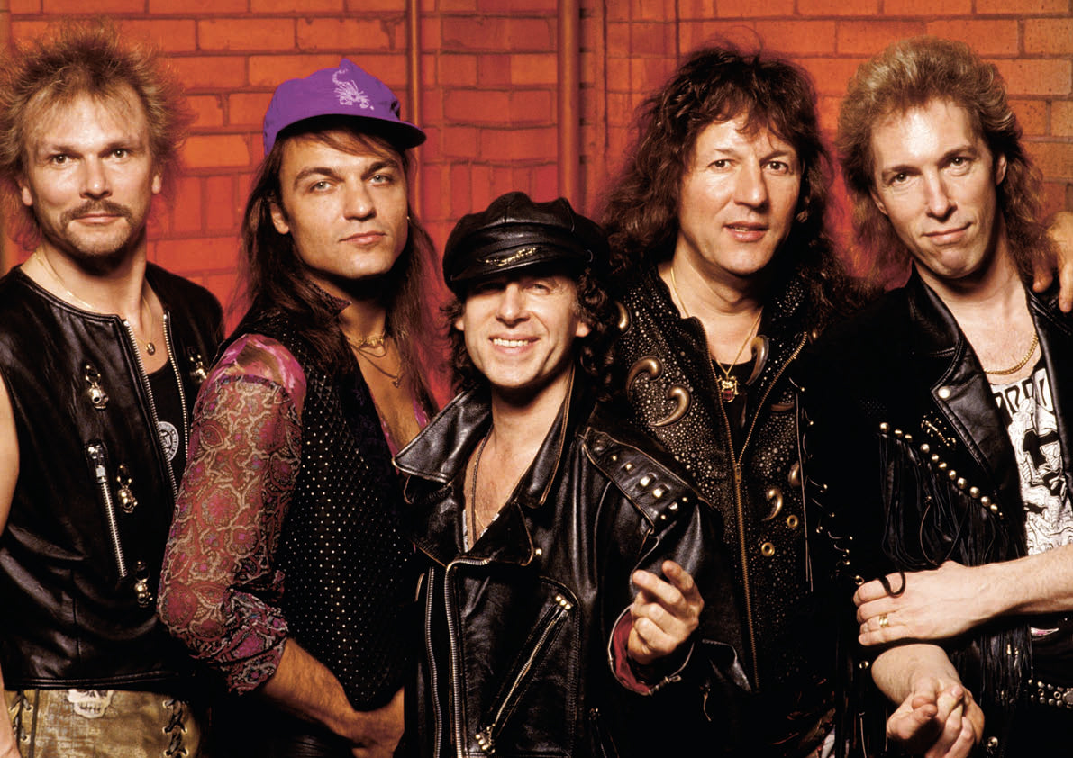 Affiche. Звезды металла. Scorpions. Format A3.