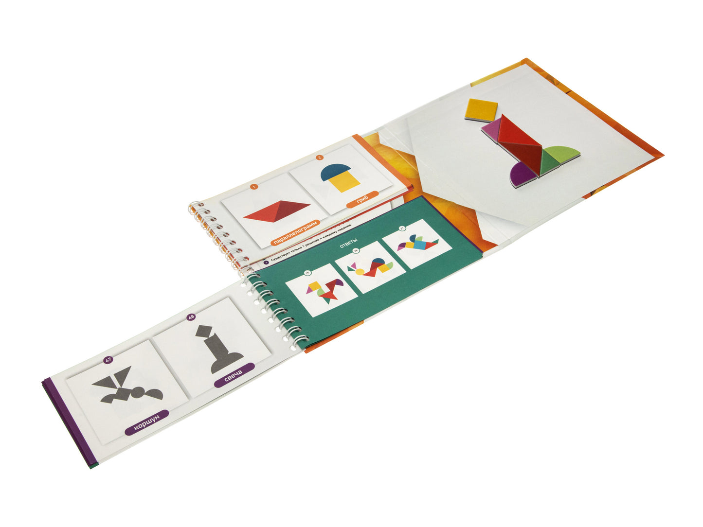 ДК.Игра магнитная IQ головоломка "Конструктор фигур" арт.02864 /50