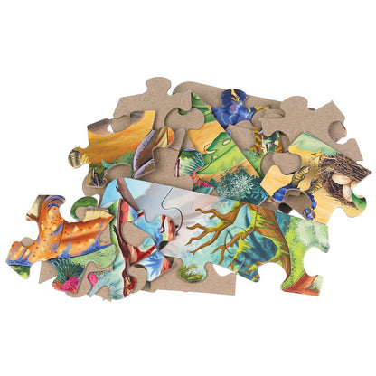 Les dinosaures. Макси-пазлы в коробке. Пазл 35 détails. Умные игры в кор.24шт