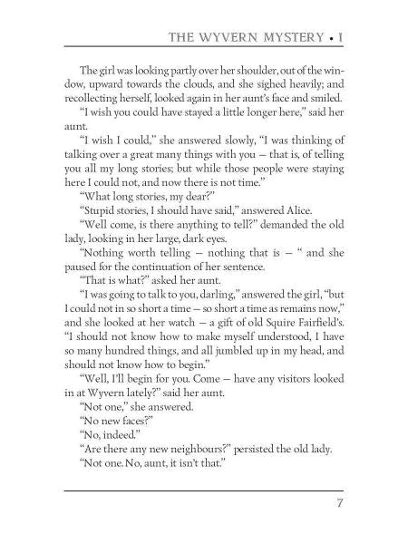 The Wyvern Mystery 1 = Тайна Виверна 1: на англ.яз