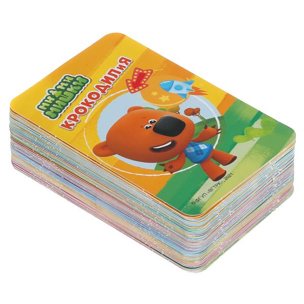 КРОКОДИЛиЯ. МимиМишки. Развивающие карточки. 80 cartes. Couleur: 138х170х40мм. Умные игры в кор.50шт