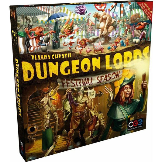 Наст. игра "Dungeon Lords: Festival Season" (Лорды подземелий:Фестивальный сезон) англ. арт.CGE00014