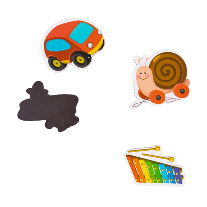 Игра магнитная "Игрушки". Серия Магнитные истории (европодвес, 4х20шт)
