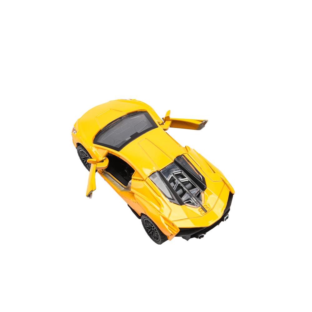 Technoparc. Modèle "Lamborghini Sian" 12 cm, métal, acier, double, dans la couleur. Art.2210C0142-R (240)