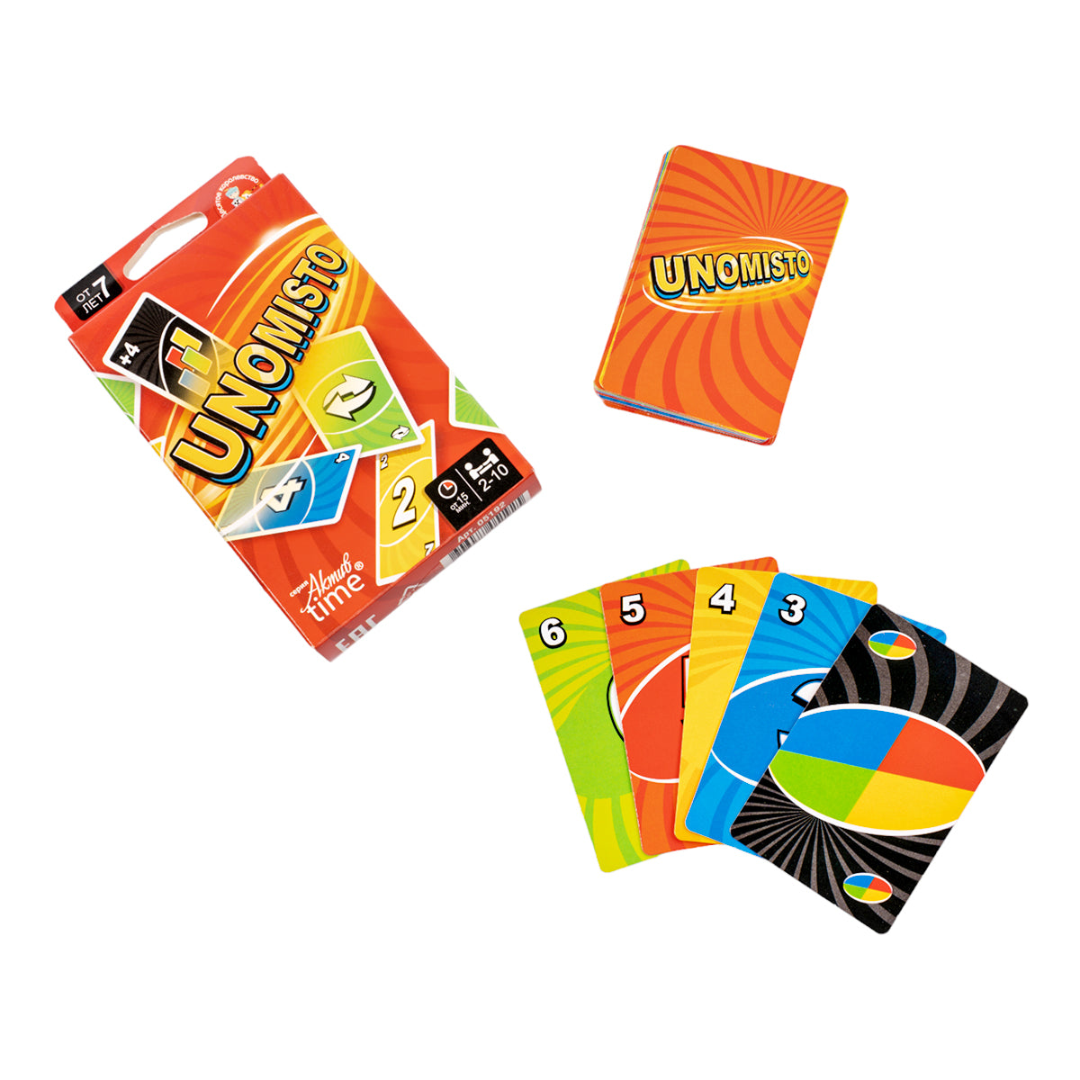 Игра настольная "UnoMisto" серии "Актив time"