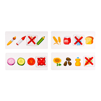 Игра развивающая Логические задачи "Что лишнее" 1, серия Учись, играя