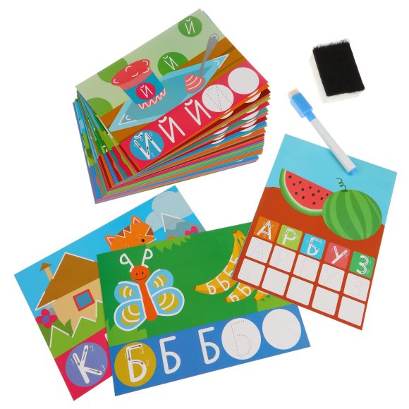 1211 Пиши стирай Буквы и слова (Эники Беники)