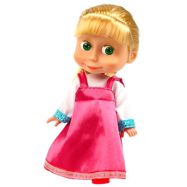 Кукла Маша И МЕДВЕДЬ маша 15см, озвуч., акс, кор КАРАПУЗ в кор.30шт