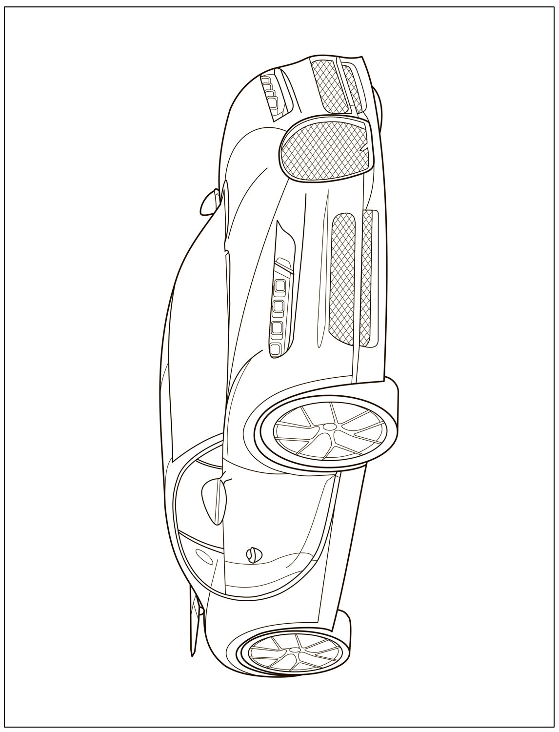 Классные раскраски. Automobiles
