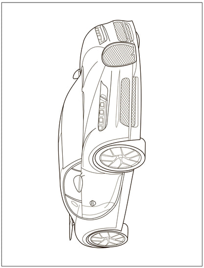 Классные раскраски. Automobiles