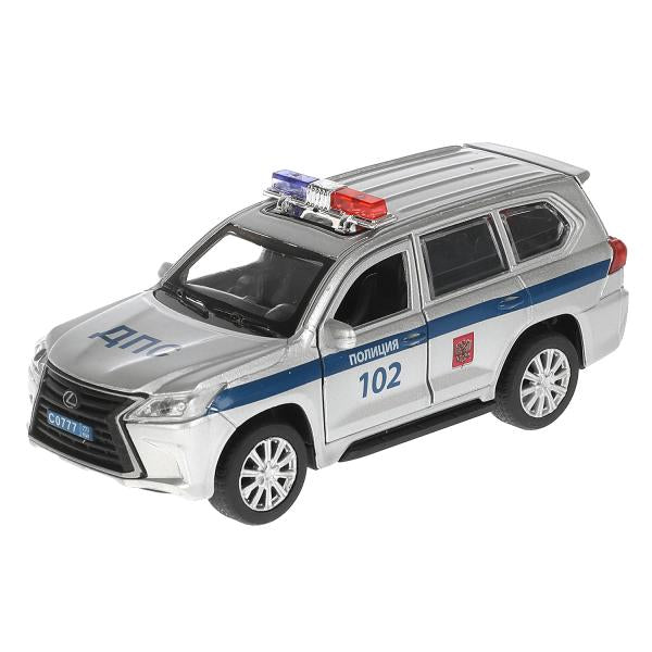 Machine en métal CHEVROLET TAHOE/LEXUS LX570 12 cm, double, bagage, moteur, assortiment. Технопарк уп-12шт в кор.6уп