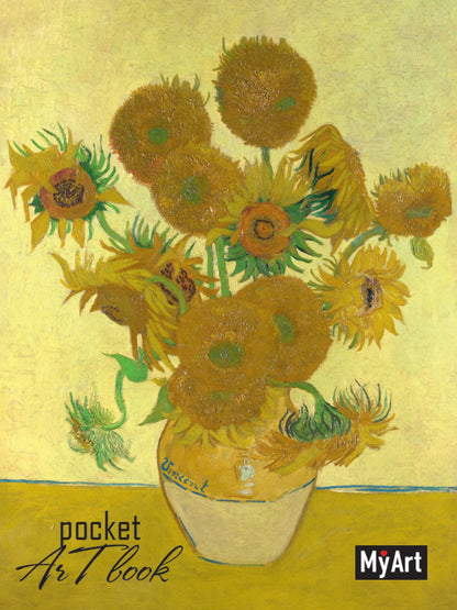 Mon Art. Livre d'art de poche. Винсент Ван Гог. Подсолнухи
