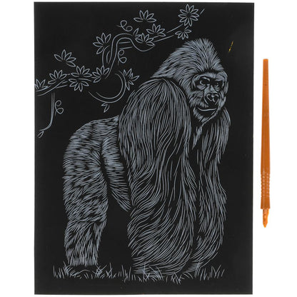 Gravure 18*24 cm gorille, zolota МУЛЬТИ АРТ в кор.120шт