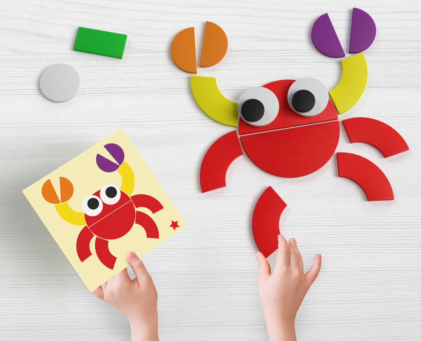 Пазл деревянный 40 эл Baby Toys Wood (35 картинок)