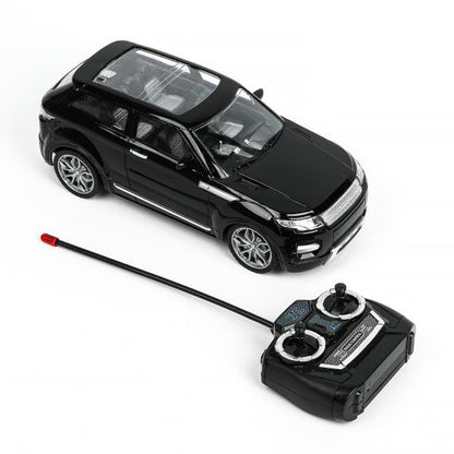 Машина р/у LAND ROVER range rover 24 см, черный, кор Технопарк в кор.2*12шт