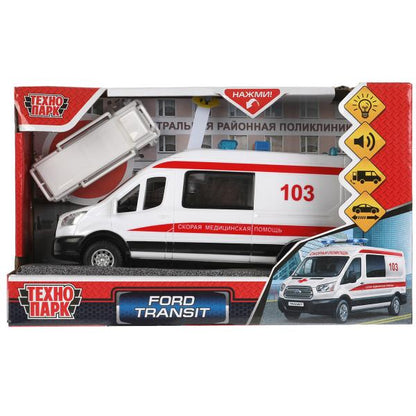 Machine en plastique pour FORD TRANSIT 16 cm, double, 3 boutons, cor. Parc technologique dans le cor.2*36шт