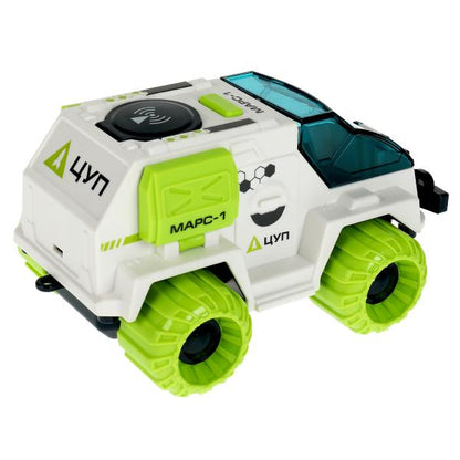 2009A450-R 337973 Модель пластик МАРСОХОД 16 см, дверь, инерц., подвиж. дет., кор. Технопарк в кор.2