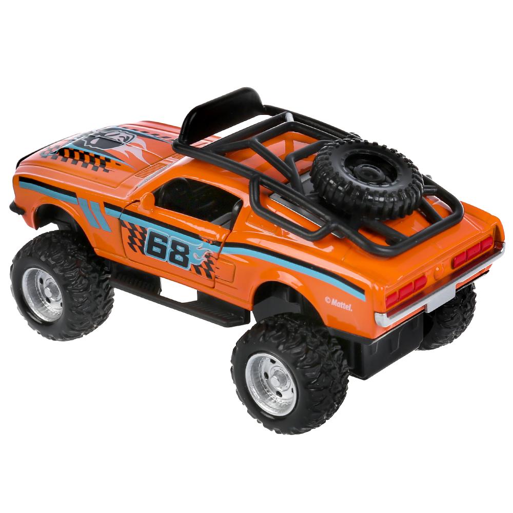 FY628-1 304277 Machine en métal noir hotwheels, 12,5 cm, double, iner, cor. Parc technologique